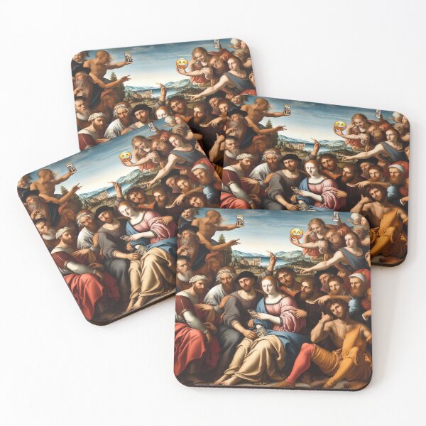 Item preview, Renaissance Painting Meme Parody Art designed and sold by Retr0Tshirts.