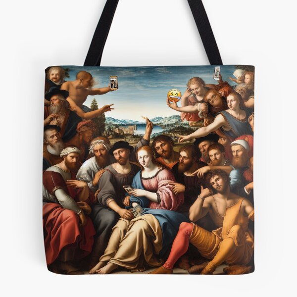 Item preview, Renaissance Painting Meme Parody Art designed and sold by Retr0Tshirts.