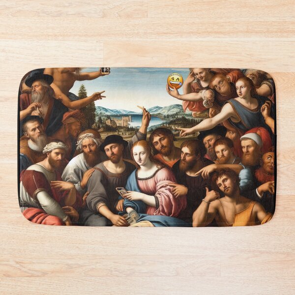 Item preview, Renaissance Painting Meme Parody Art designed and sold by Retr0Tshirts.