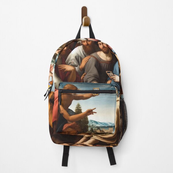 Item preview, Renaissance Painting Meme Parody Art designed and sold by Retr0Tshirts.