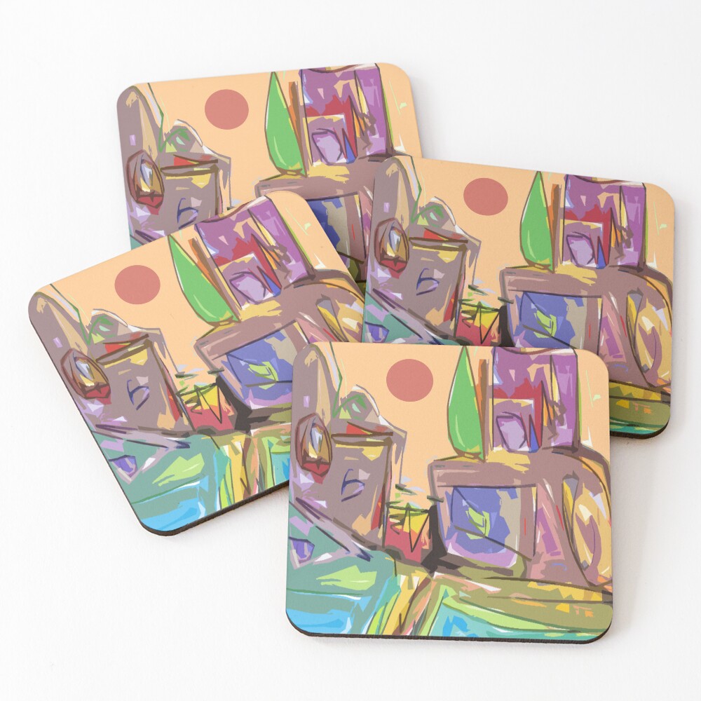 Item preview, Coasters (Set of 4) designed and sold by ANNART.