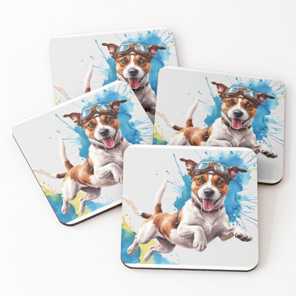 Item preview, Adventurous Dog Watercolor Style designed and sold by StormArte.