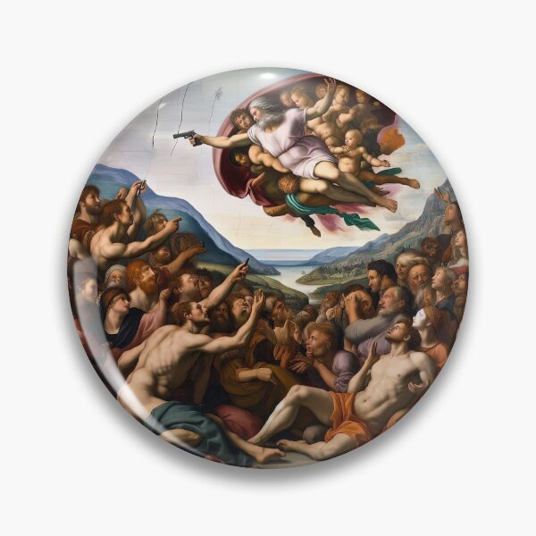 Item preview, Renaissance Painting Meme Parody Art designed and sold by Retr0Tshirts.