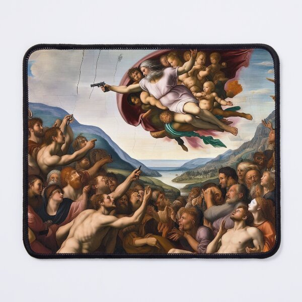 Item preview, Renaissance Painting Meme Parody Art designed and sold by Retr0Tshirts.