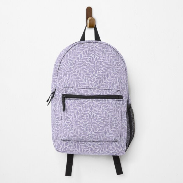 Item preview, Simple Diamond Leaf Linework - Pastel Purple designed and sold by TigaTiga.