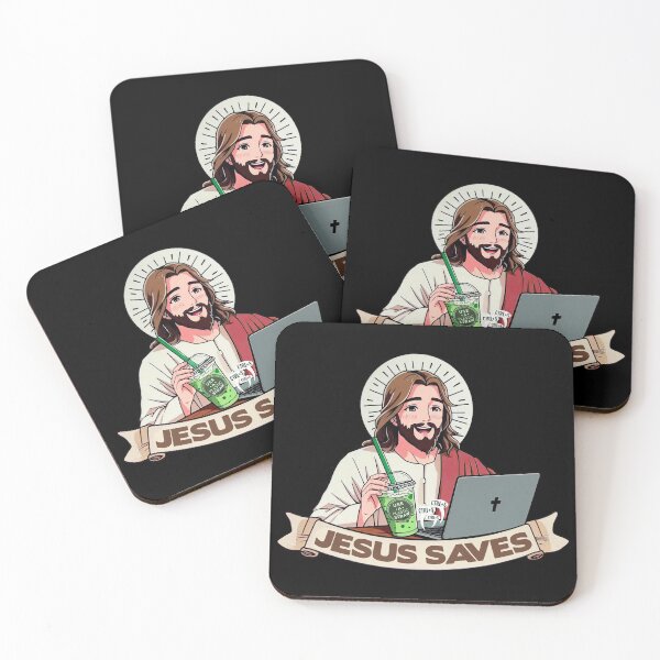 Item preview, Jesus Saves designed and sold by plushism.