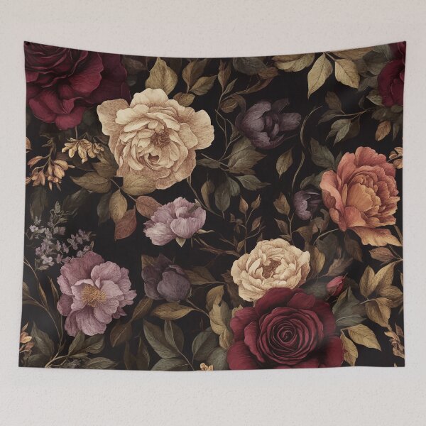 Item preview, Dark Academia Floral Pattern Eloise designed and sold by Lichtisign.