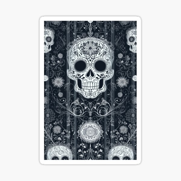 Item preview, Calavera Dia de los muertos CAL18 designed and sold by Mr. Pecus.