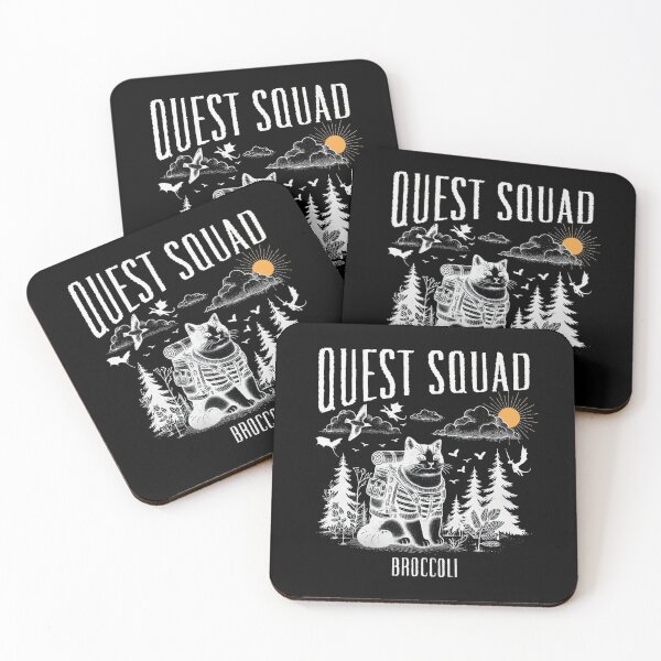 Item preview, Cat Quest Squad Broccoli designed and sold by FantasyFablesC.