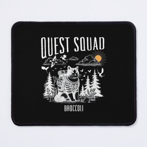 Item preview, Cat Quest Squad Broccoli designed and sold by FantasyFablesC.