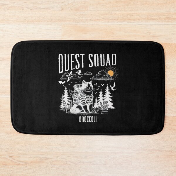 Item preview, Cat Quest Squad Broccoli designed and sold by FantasyFablesC.