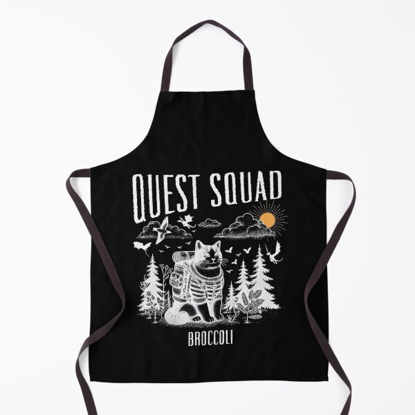 Item preview, Cat Quest Squad Broccoli designed and sold by FantasyFablesC.