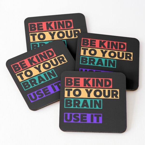 Item preview, Be Kind To Your Brain, Use It designed and sold by HELLO TIGER.