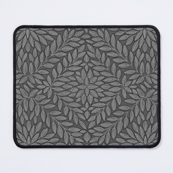Item preview, Simple Diamond Leaf Linework - Black and White designed and sold by TigaTiga.