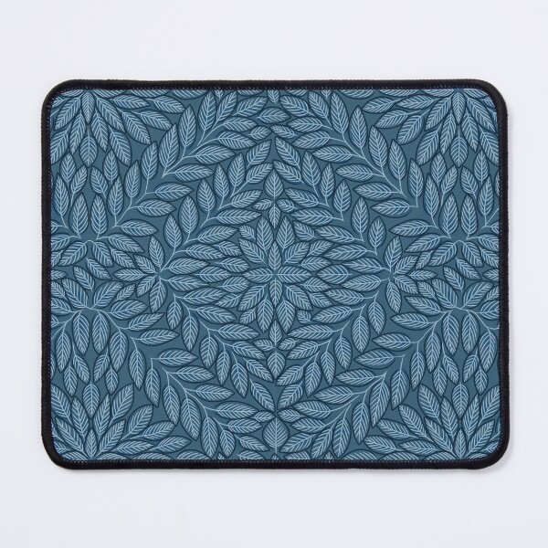 Item preview, Simple Diamond Leaf Linework - Deep Blue designed and sold by TigaTiga.