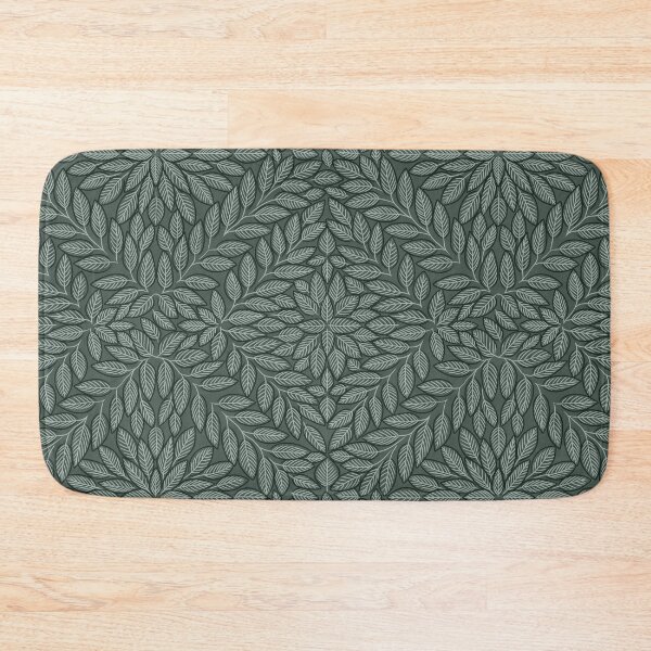 Item preview, Simple Diamond Leaf Linework - Deep Green designed and sold by TigaTiga.