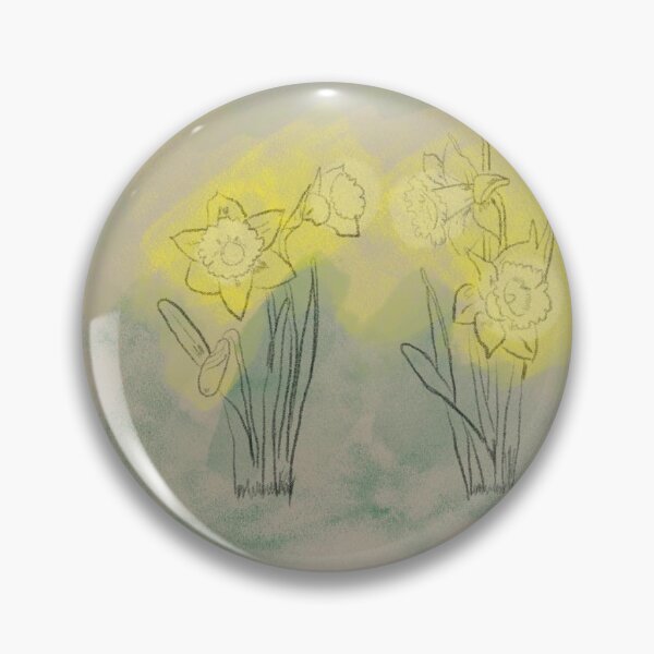 Item preview, March birthflower stamp designed and sold by Mayh3m_Emporium .