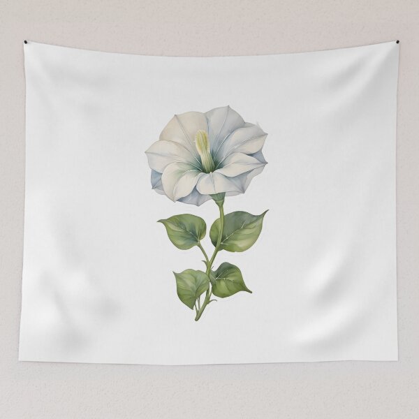 Item preview, White Moonflower designed and sold by HOMETOWN86.