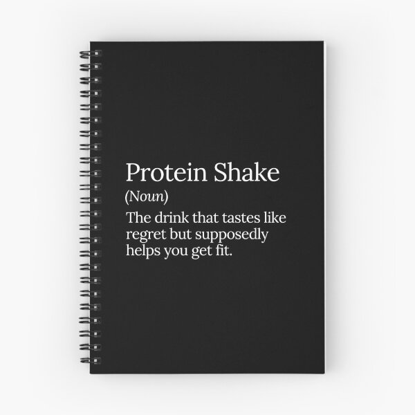 Item preview, Protein Shake Funny Fitness Motivation designed and sold by MuzamilAhmed.