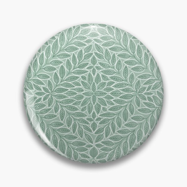 Item preview, Simple Diamond Leaf Linework - Pastel Mint designed and sold by TigaTiga.