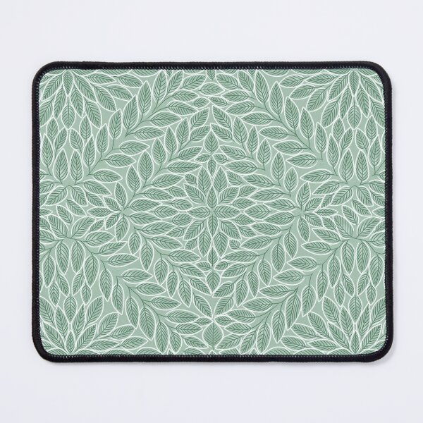 Item preview, Simple Diamond Leaf Linework - Pastel Mint designed and sold by TigaTiga.