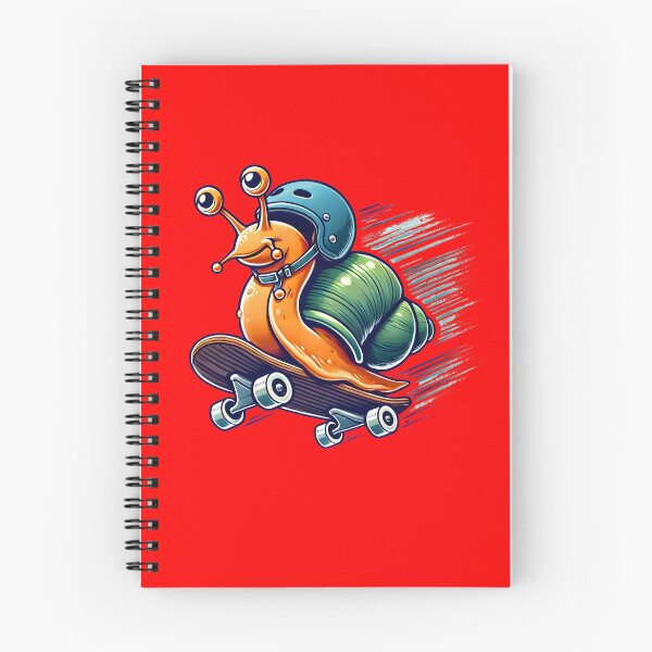 Item preview, Skating Snail: The Slowest Speed Demon in Town designed and sold by CoolVisionStd.