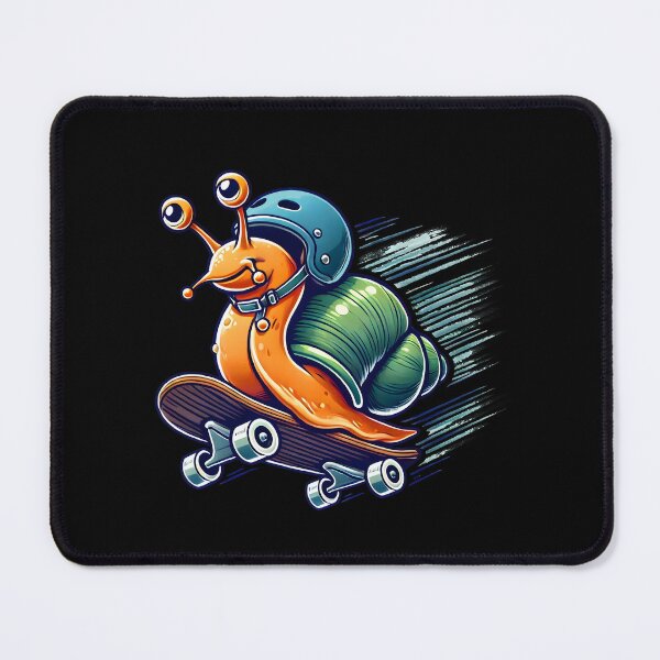 Item preview, Skating Snail: The Slowest Speed Demon in Town designed and sold by CoolVisionStd.