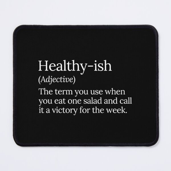 Item preview, Healthy-ish Funny Diet Victory  designed and sold by MuzamilAhmed.