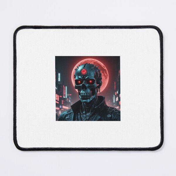 Item preview, robot-like skull designed and sold by CSPictures.