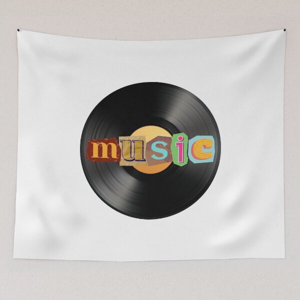 Item preview, Amante del vinilo, estilo pop art, música de los años 70, 80 y 90, amante de la música, Pld Records, amante de los vinilos de DJ designed and sold by KolorellaS.