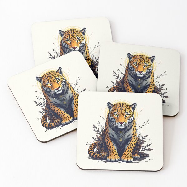 Artikelvorschau, Krafttier Jaguar – Stärke, Weitblick und Selbstvertrauen entworfen und verkauft von Jollys-ArtShop.