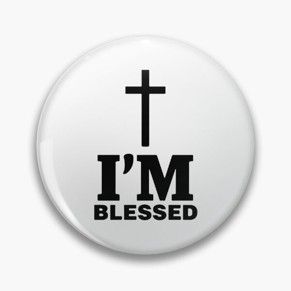 Item preview, I'm Blessed - Christian Faith Cross Design designed and sold by FaithCreatives.