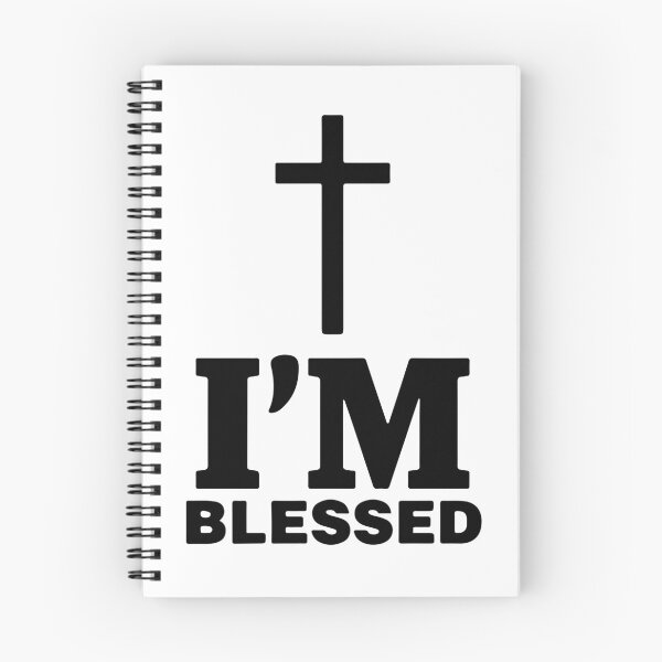 Item preview, I'm Blessed - Christian Faith Cross Design designed and sold by FaithCreatives.