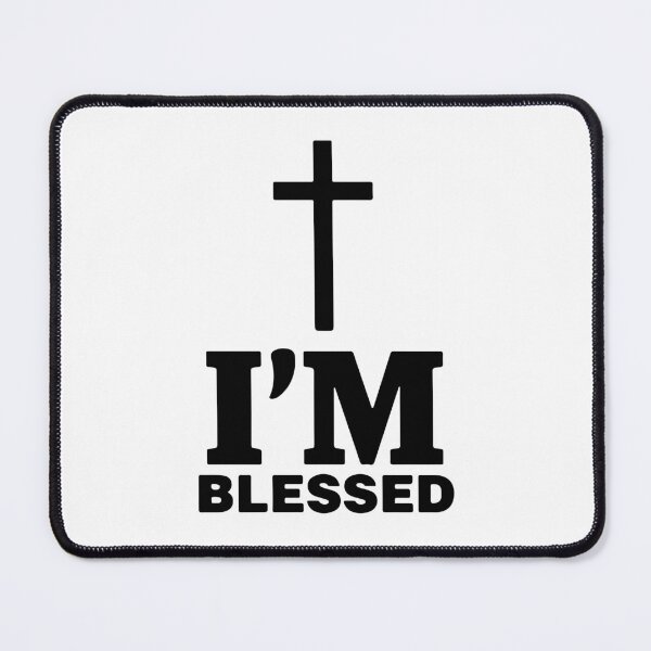 Item preview, I'm Blessed - Christian Faith Cross Design designed and sold by FaithCreatives.