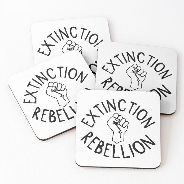 Item preview, Extinction Rebellion fist  designed and sold by Line2Rhyme.