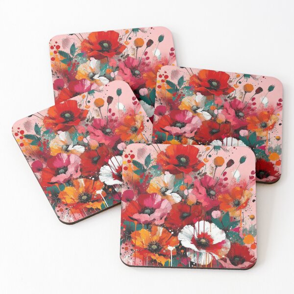 Item preview, Springtime Poppy Burst designed and sold by zzz888.