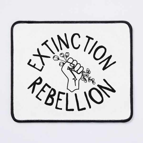 Item preview, Extinction Rebellion fist  designed and sold by Line2Rhyme.