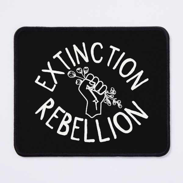 Item preview, Extinction Rebellion fist  designed and sold by Line2Rhyme.