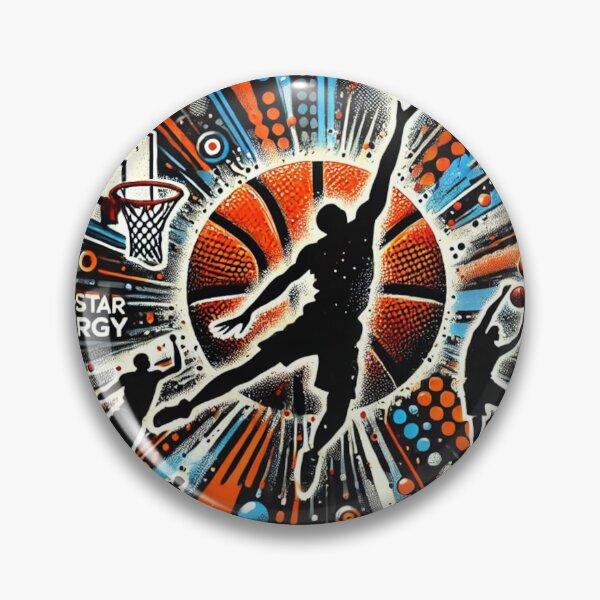 Item preview, Hoops Energy: Slam Dunk Vibes DOT'IT designed and sold by dot-service.