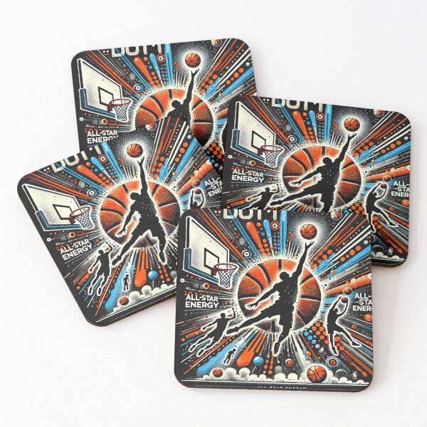 Item preview, Hoops Energy: Slam Dunk Vibes DOT'IT designed and sold by dot-service.