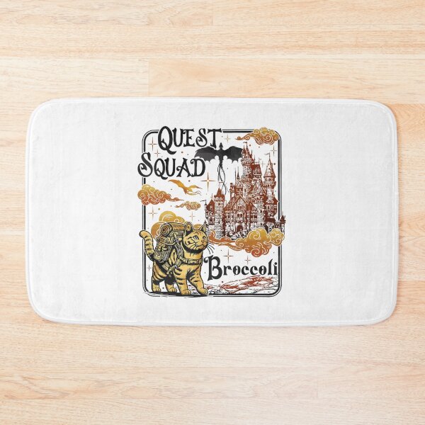 Item preview, Quest Fantasy Squad Broccoli Funny Cat Animal designed and sold by FantasyFablesC.