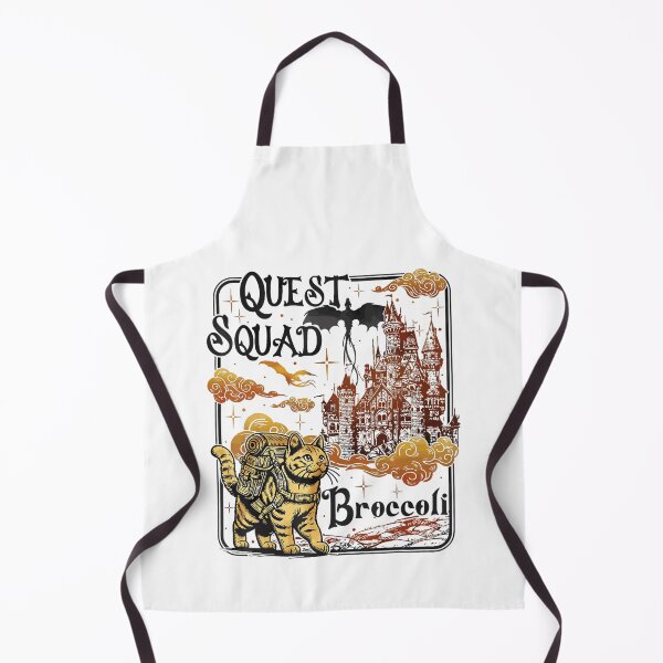 Item preview, Quest Fantasy Squad Broccoli Funny Cat Animal designed and sold by FantasyFablesC.