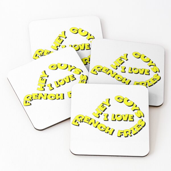 Item preview, I Love French Fries – Funny Fast Food Lover Quote | Potato Snack Humor designed and sold by sednalafandy79.