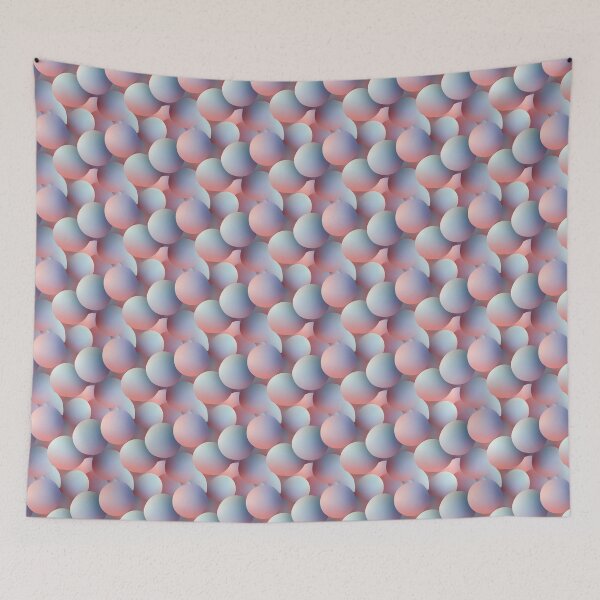 Item preview, Abstract Art in Vibrating Spheres designed and sold by MidArtForge.