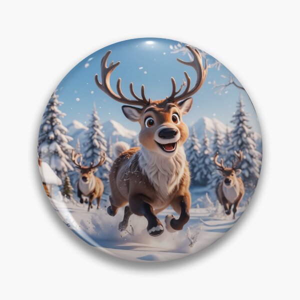 Item preview, Reno en la nieve designed and sold by CSPictures.