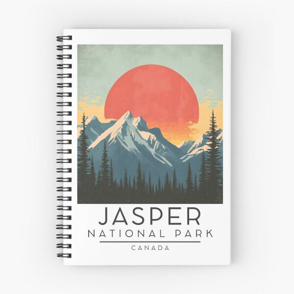 Item preview, A Vintage Illustration of Jasper National Park - Canada  designed and sold by GoodOldVintage.