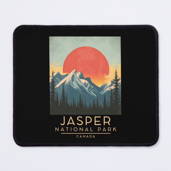 Item preview, A Vintage Illustration of Jasper National Park - Canada  designed and sold by GoodOldVintage.
