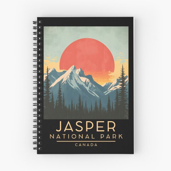 Item preview, A Vintage Illustration of Jasper National Park - Canada  designed and sold by GoodOldVintage.