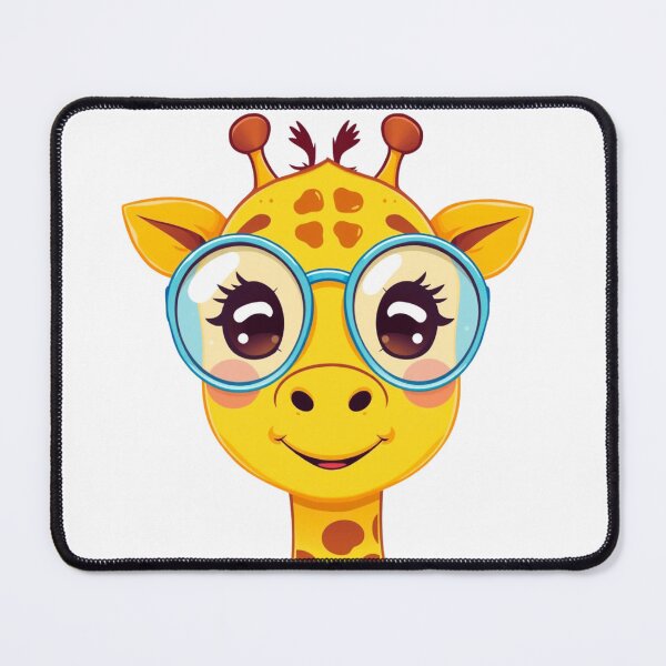 Item preview,  Giraffe with Glasses designed and sold by RSFineArtsShop.