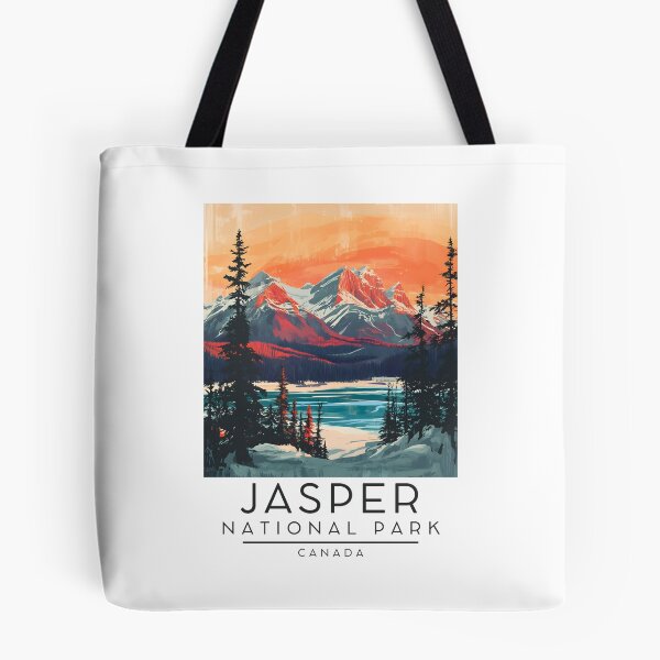 Item preview, A Vintage Illustration of Jasper National Park - Canada  designed and sold by GoodOldVintage.